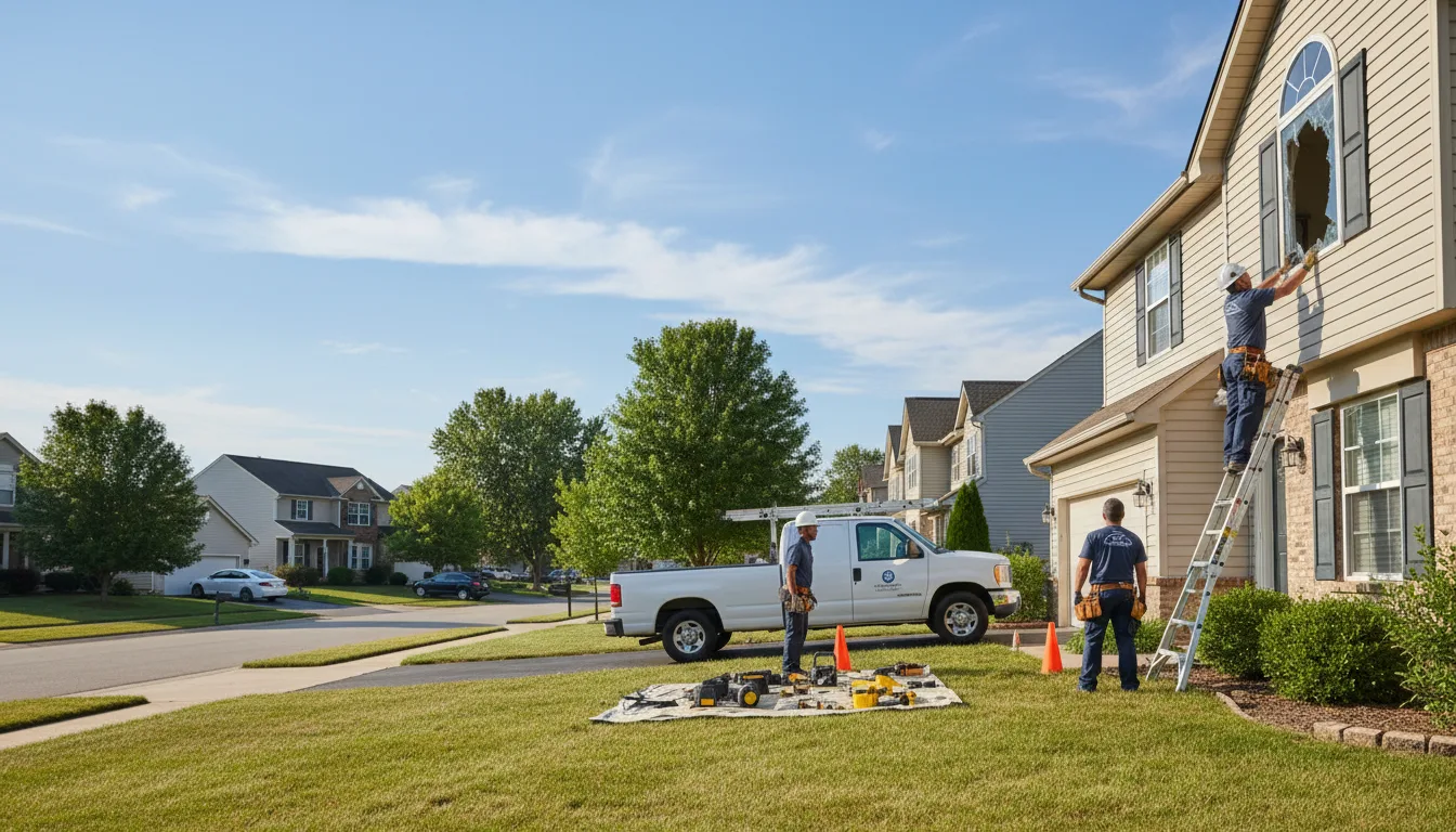 Expert window installer providing residential service in Porterville, MS